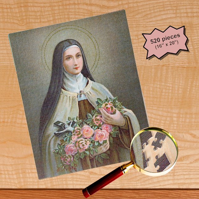 Puzzle Sainte Thérèse de Lisieux la Petite Fleur (BJE 01) (Créateur téléchargé)