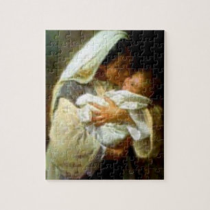 Puzzle Sainte Vierge Marie et enfant Jésus