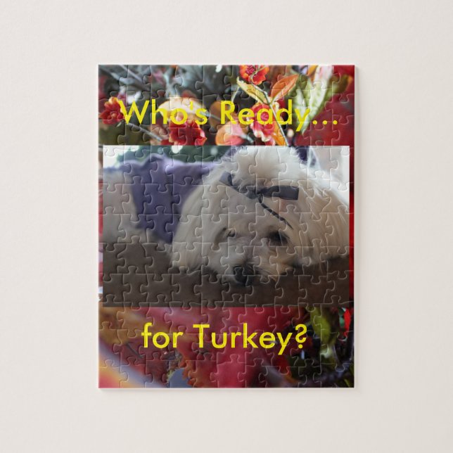 Puzzle Saisons maltaises Design Feuille (Vertical)