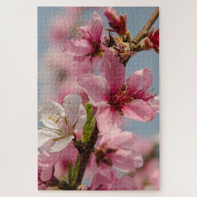 Puzzle Sakura Splendor : Photographie de fleurs japonaise (Vertical)