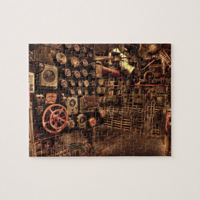 Puzzle Salle des machines de combat de la marine historiq (Horizontal)