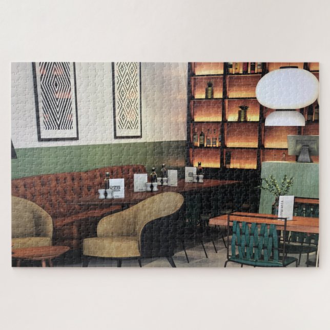 Puzzle salon de café (Horizontal)