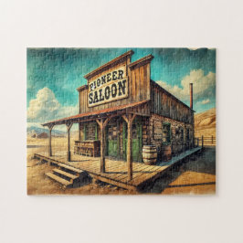 Puzzle Salon Pioneer historique Vieux-Désert Ouest