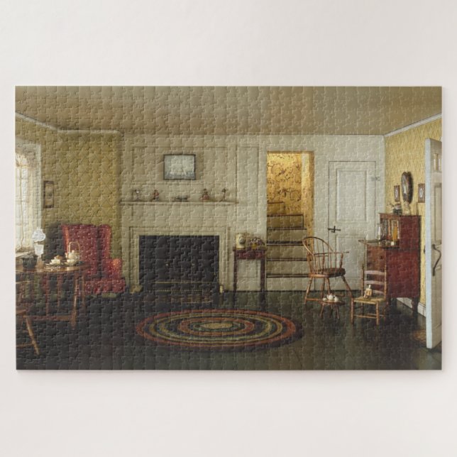 Puzzle Salon traditionnel Cape Cod 1750-1850 (Horizontal)