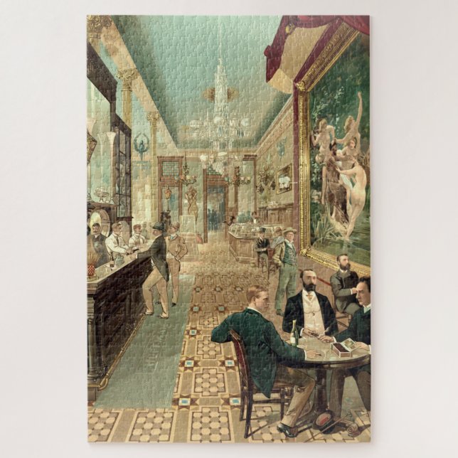 Puzzle Salon vintage 1890 (Vertical)