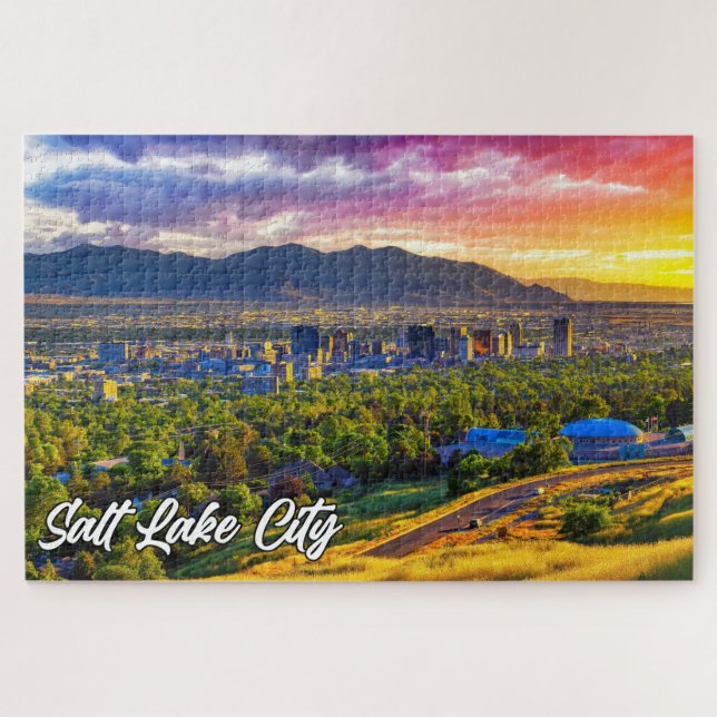 Puzzle Salt Lake City, Utah, USA (Horizontal)