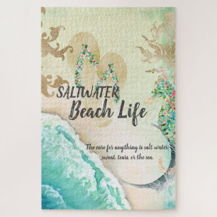 Puzzle Saltwater Beach Life Seahorse