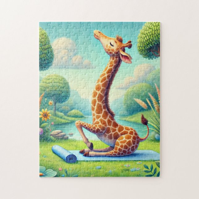 Puzzle Salutation au soleil (Vertical)