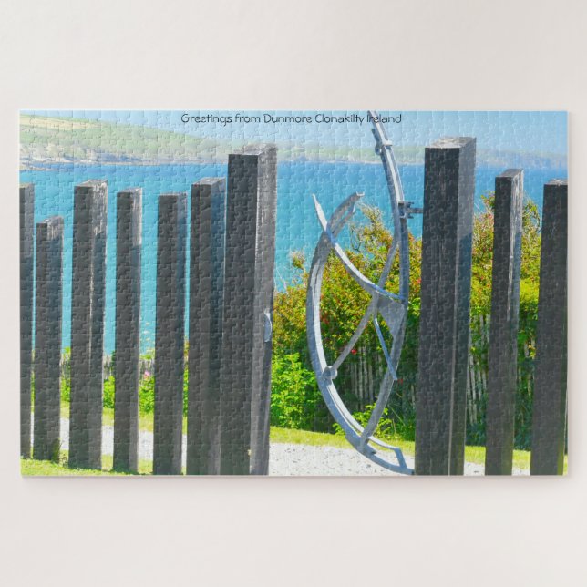 Puzzle Salutations de Dunmore Clonakilty Irlande Jigsaw P (Horizontal)