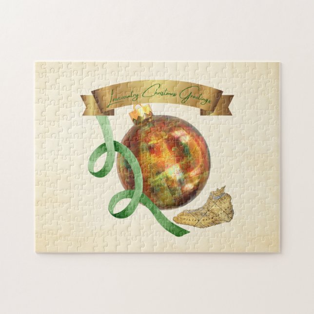 Puzzle Salutations de Noël dans le pays bas Hilton Head I (Horizontal)