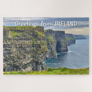 Puzzle Salutations d'Irlande : Magnifiques falaises de Mo