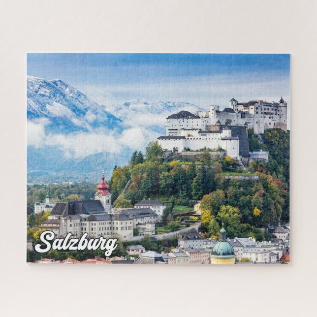 Puzzle Salzbourg à couper le souffle, Autriche (Horizontal)
