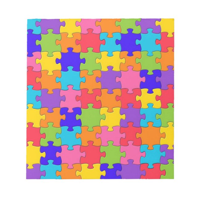 Puzzle-Sammlung Notizblock (Vorderseite)