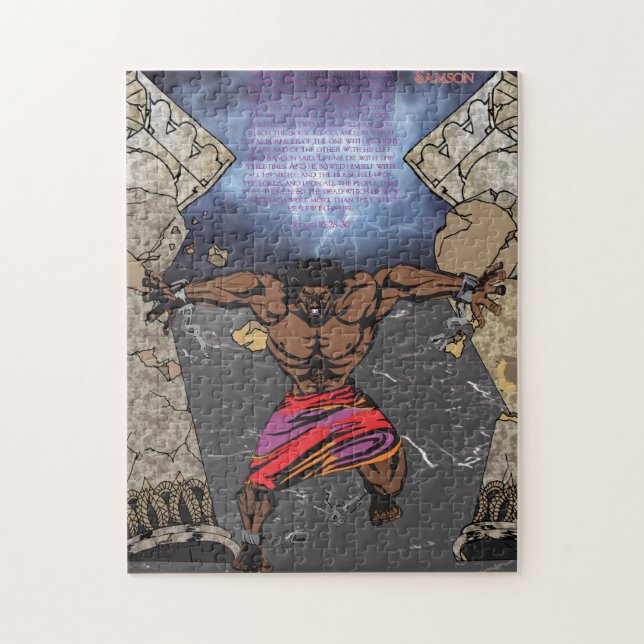 Puzzle Samson (Vertical)