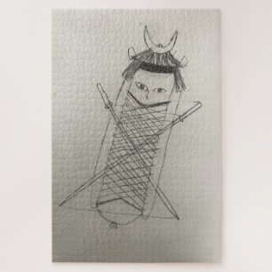Puzzle Samurai ninja hotdog
