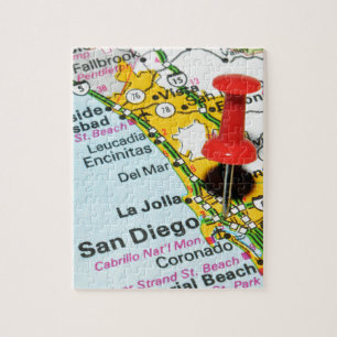 Puzzle San Diego, la Californie
