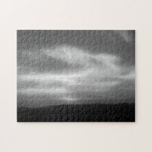 Puzzle San Diego Moody Coucher de soleil noir et blanc
