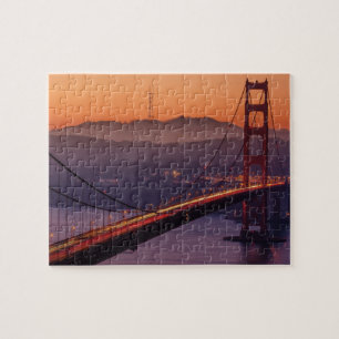 Puzzle San Francisco Skyline   SF Gloden Gate Bridge