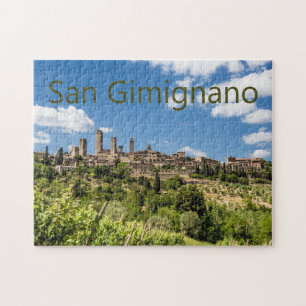Puzzle San Gimignano Toscane Italie Panorama Souvenir