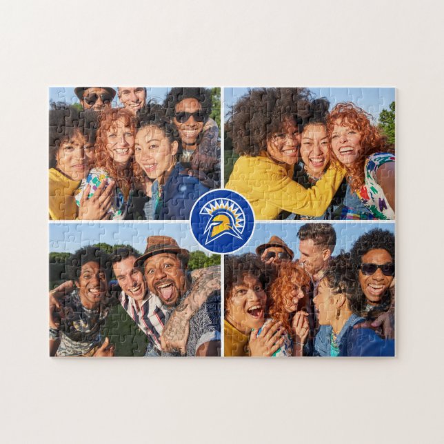 Puzzle San Jose State Spartans Photo Collage (Horizontal)