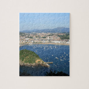 Puzzle San Sebastian Pays basque Espagne Vue pittoresque