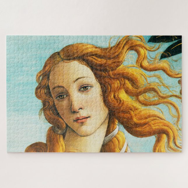 Puzzle Sandro Botticelli La naissance de Vénus Visage Dét (Horizontal)
