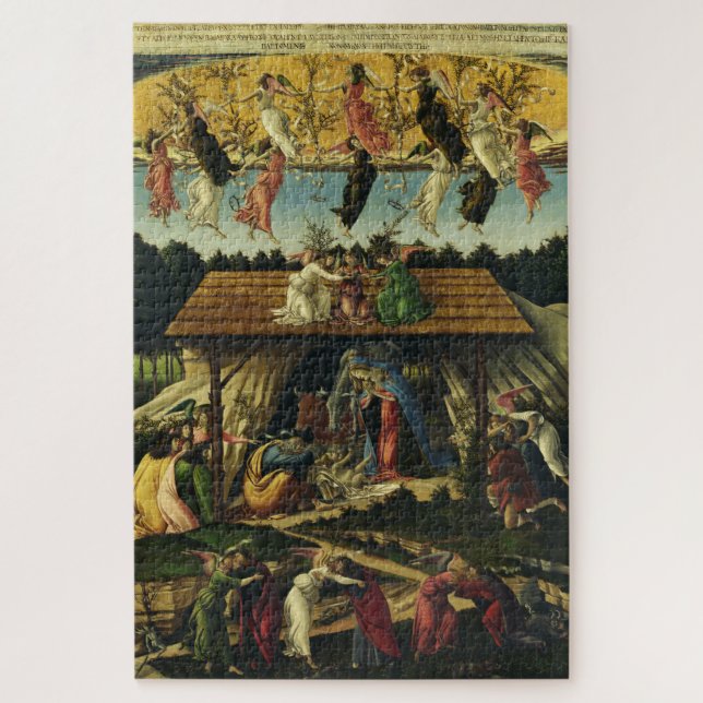Puzzle Sandro Botticelli - La Nativité mystique – Beaux-a (Vertical)