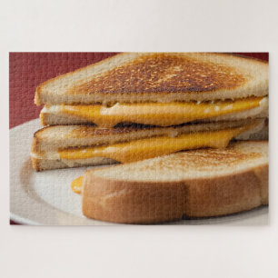 Puzzle Sandwich au fromage grillé
