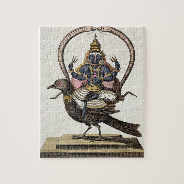 Puzzle Sani, de "voyage Indes aux. et d'une La Chine" par (Vertical)