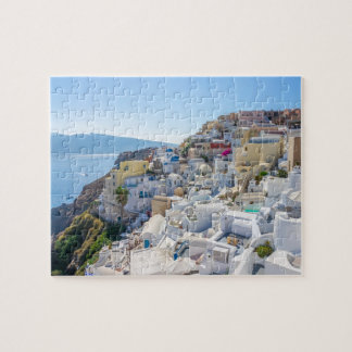 Puzzle Santorin Grèce - journée ensoleillée d'été à Santo