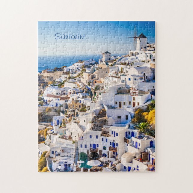 Puzzle Santorin Oia (Vertical)