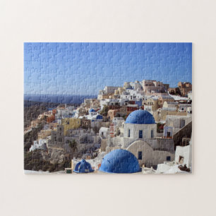 Puzzle Santorini au soleil