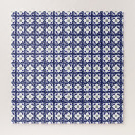Puzzle Sapphire Diamond Art, Bleu
