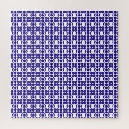Puzzle Sapphire Gemstone Blue