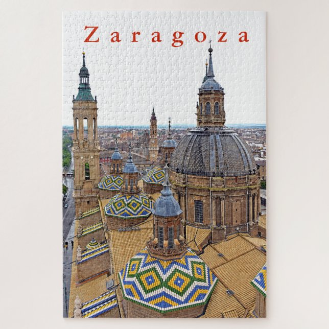 Puzzle Saragosse. La cathédrale de notre Madame du pilier (Vertical)