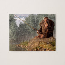 Sasquatch va pêcher