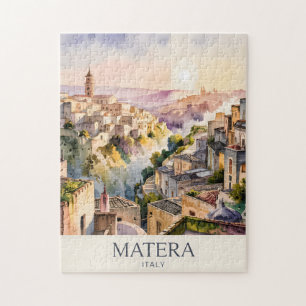 Puzzle Sassi di Matera Voyage Italie Ville Troglodyte Aqu