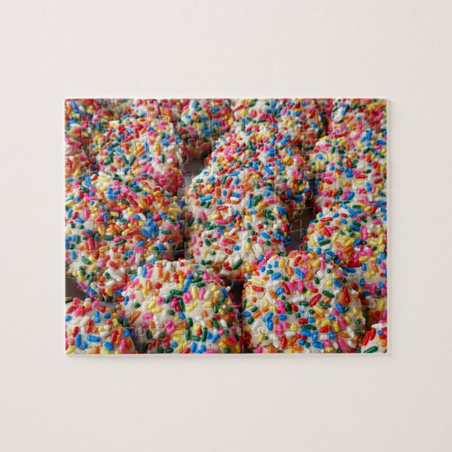 Puzzle Saupoudrer Cookies amusant Baking Photography (Horizontal)
