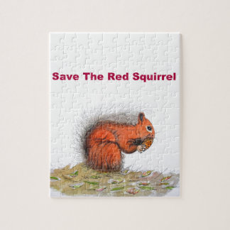 Puzzle Sauvez l'écureuil rouge
