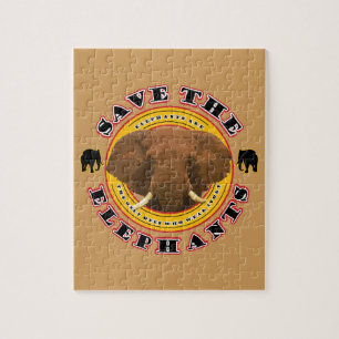 Puzzle Sauvez les éléphants
