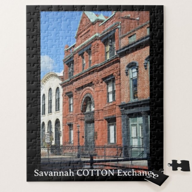 Puzzle Savannah Cotton Exchange Photographie Géorgie (Créateur téléchargé)