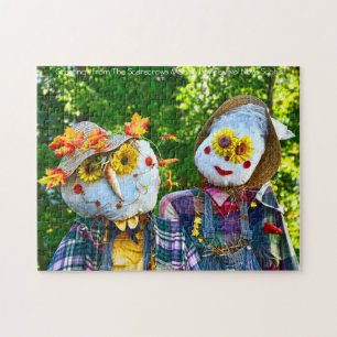 Puzzle Scarecrow Mahon Bay Festival Nouvelle-Écosse. Jigs