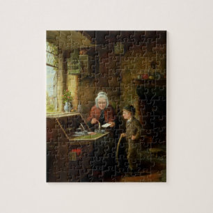 Puzzle Scellant une lettre, 1890 (huile sur le panneau)