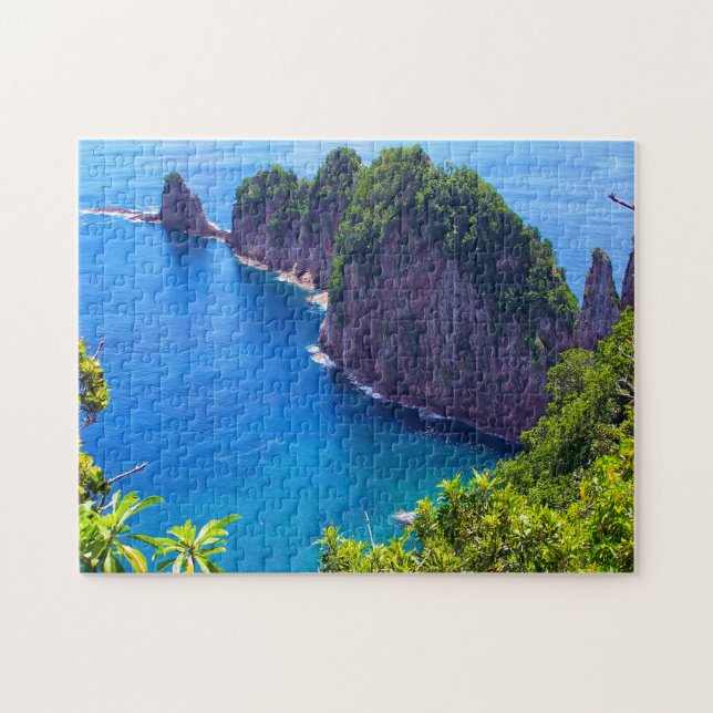Puzzle Scène de mer Samoa américaines. (Horizontal)