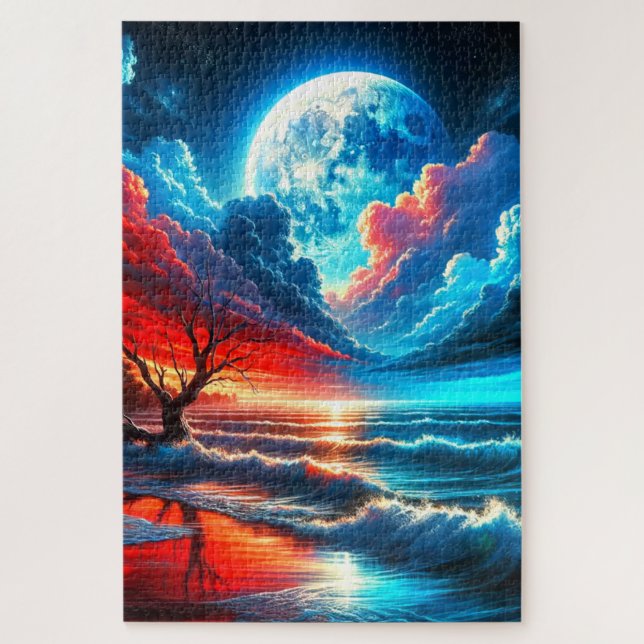 Puzzle Scène Lune (Vertical)
