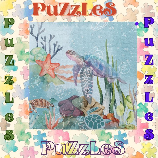 Puzzle Scène sous-marine (Créateur téléchargé)
