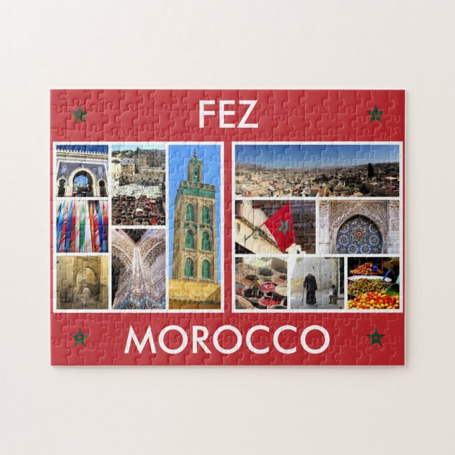 Puzzle scènes du maroc fez (Horizontal)