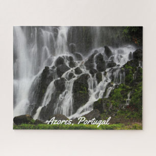 Puzzle Scenic Waterfall Azores