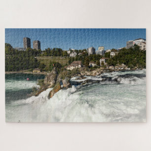 Puzzle Schaffhouse Suisse cascades du Rhin
