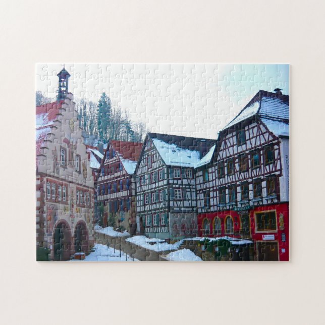 Puzzle Schiltach Allemagne. (Horizontal)